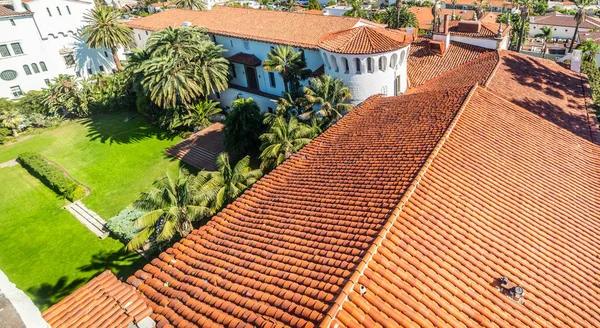 Santa Barbara Adliyesi Yukarıdan görünüyor