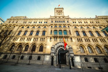 İspanya 'nın başkenti Madrid' deki Cuartel General de la Armada (Ordu Karargahı)