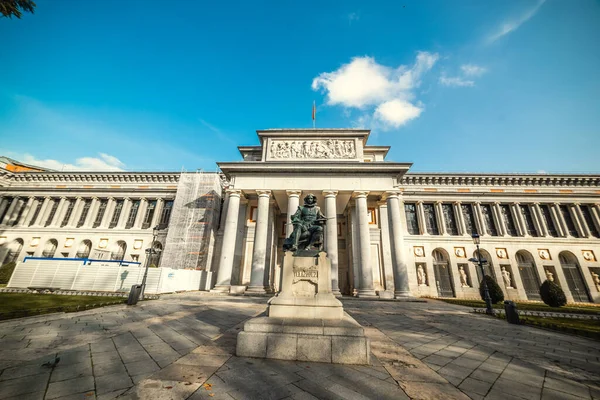 World Famous Prado Museum Madrid Spain — Stock Photo, Image