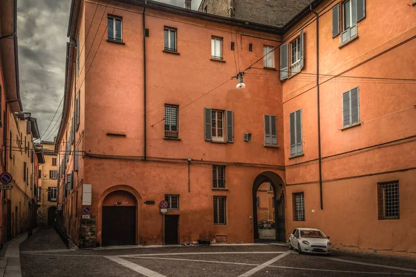 Small Square Old Town Bologna Italy — Stock Photo, Image