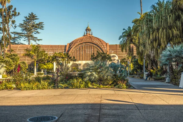 Edifício Botânico Parque Balboa San Diego Califórnia Eua — Fotografia de Stock