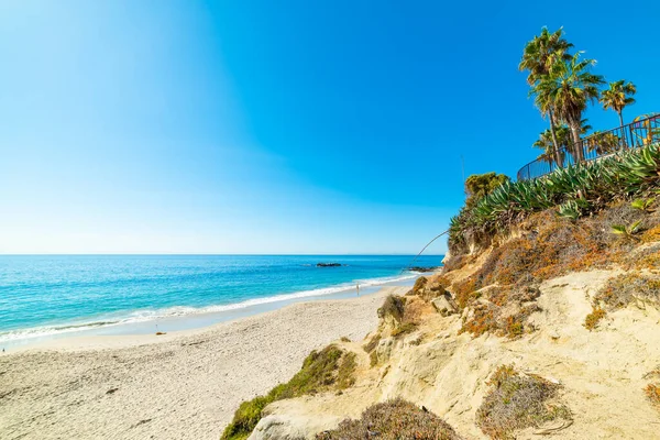 Cielo Azul Sobre Costa Laguna Beach California Estados Unidos — Foto de Stock