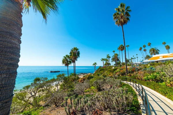 Laguna Beach Shore Sunny Day California Usa — Stock Photo, Image