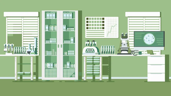 Tıbbi Laboratuar illüstrasyon