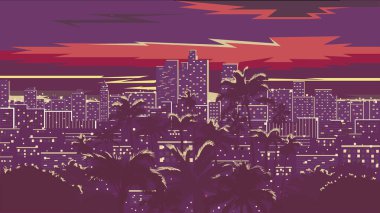 Los angeles manzarası