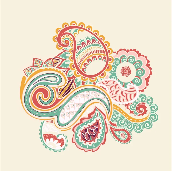 Çiçek desen Bright soyut duvar kağıdı vintage