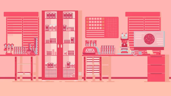 Tıbbi Laboratuar illüstrasyon