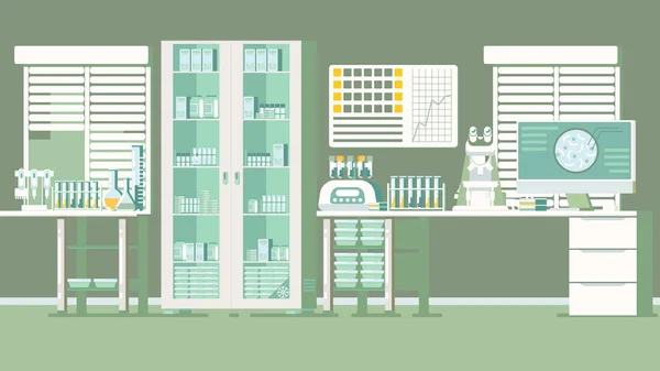 Tıbbi Laboratuar illüstrasyon