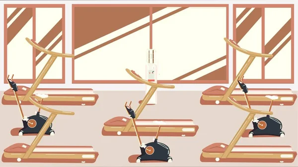 Düz renkli spor salonu 09