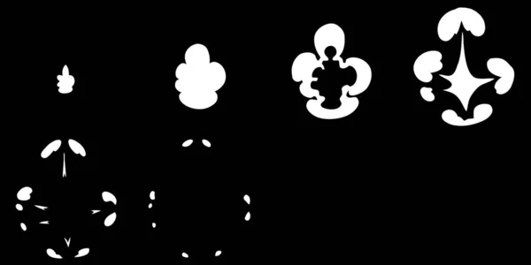 Sprite Çarşafları Patlaması. Oyunlar ya da çizgi film için hazır.