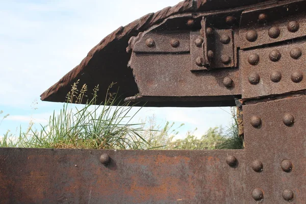 Ruines de la citadelle en acier — Photo