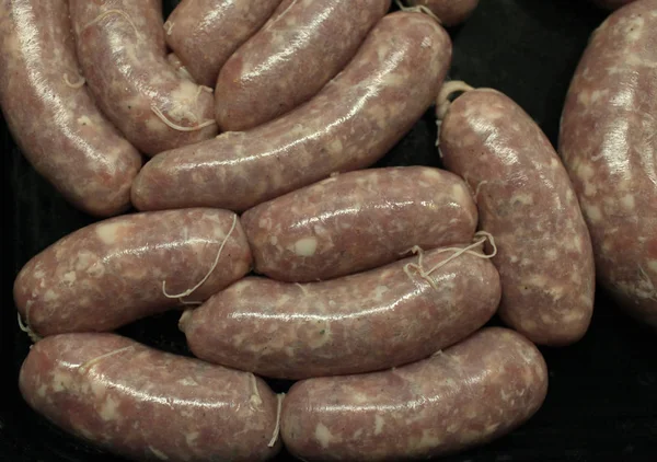 Saucisses maison près de — Photo