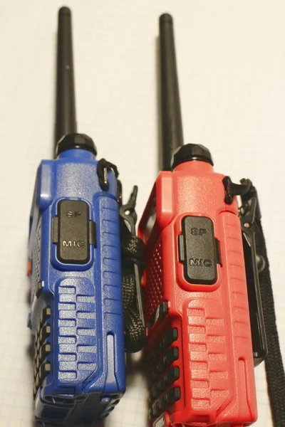 Two walkie talkies — Stock Photo, Image