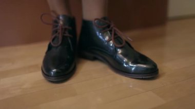 Kadın Ayakkabı bir gösteri üzerinde