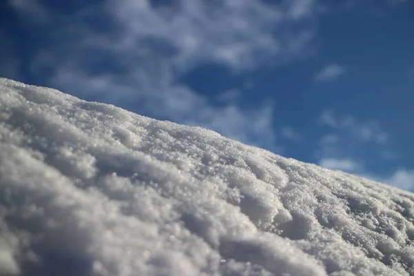 Śniegiem stoku Mount — Zdjęcie stockowe