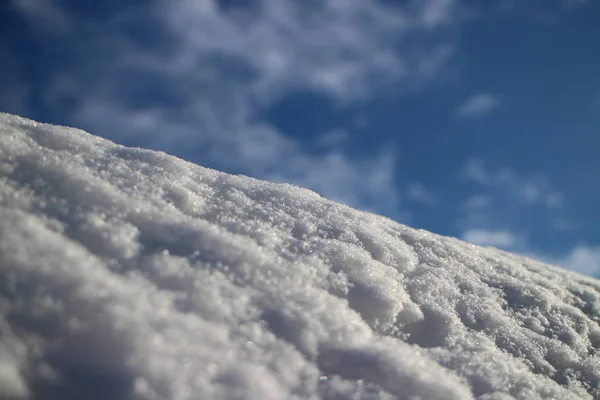 雪坡山 — 图库照片