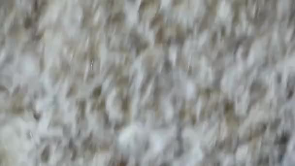 Водоспадна стіна з води — стокове відео