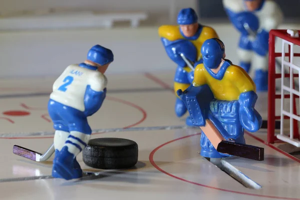 Útoku lední hokej — Stock fotografie