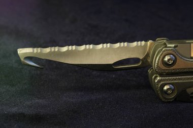 multitool çelik bıçak dalgalı bıçak
