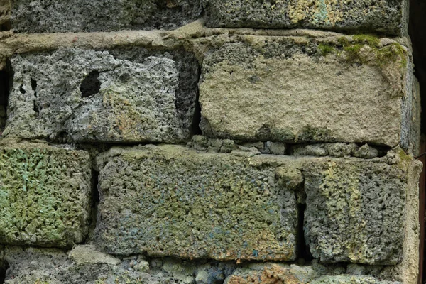 Old cracked brickwork — Stock Photo, Image