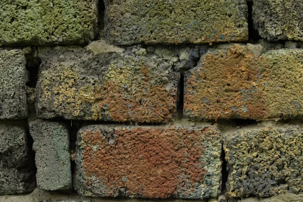 Grov murstein Gammelt murarbeid – stockfoto