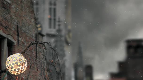 Soirée d'hiver à Bruges — Video