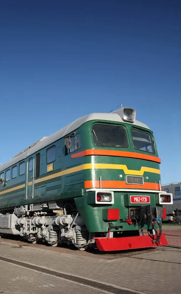 Locomotiva diesel potente — Foto Stock