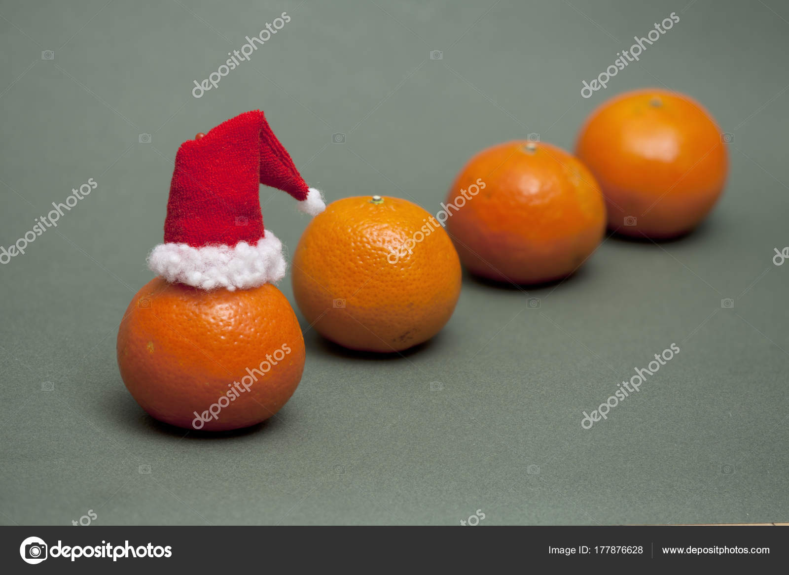 orange santa hat