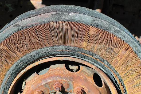 Přívodní šňůra pneumatiky — Stock fotografie