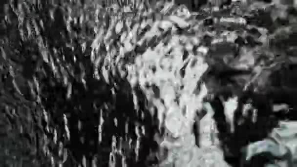 Холодная Вода Размытое Движение Абстрактный Фон — стоковое видео