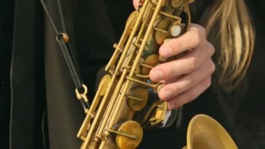 Tenor Saksafon, saksafon, boru vanası, Rüzgar Cihazı Çal