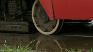 Acil fren için tramvay manyetik freni