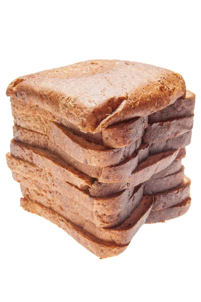 Scheiben Vollkornbrot Nahaufnahme — Stockfoto