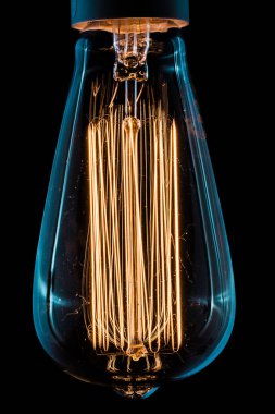 Vintage ampul yakın çekim