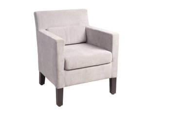 Yastık ile modern koltuk