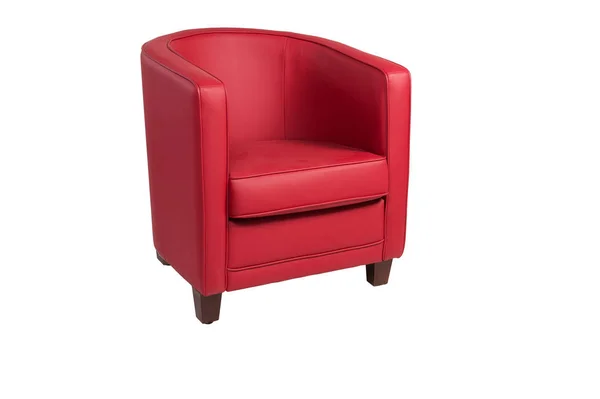 Nowoczesny fotel z poduszką — Zdjęcie stockowe