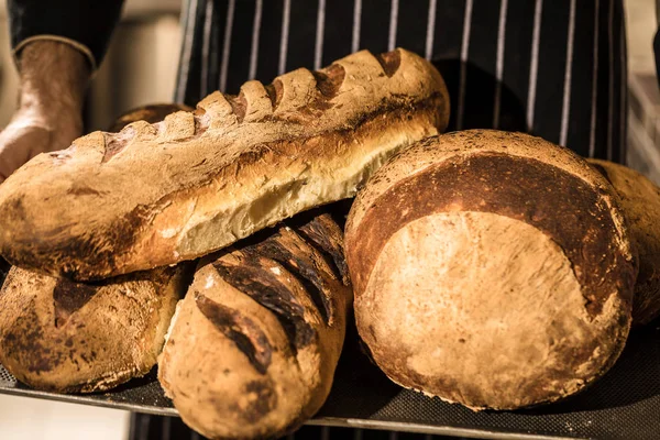 fresh home baked breads