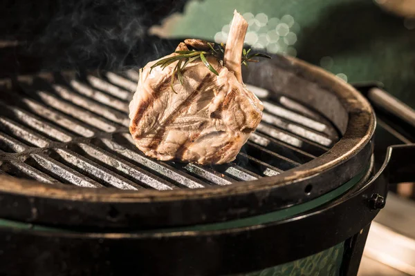 Perfektes Gegrilltes Steakfleisch lizenzfreie Stockfotos