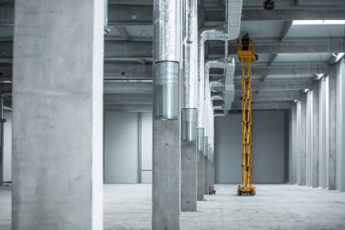 ilerleme salonda inşa 