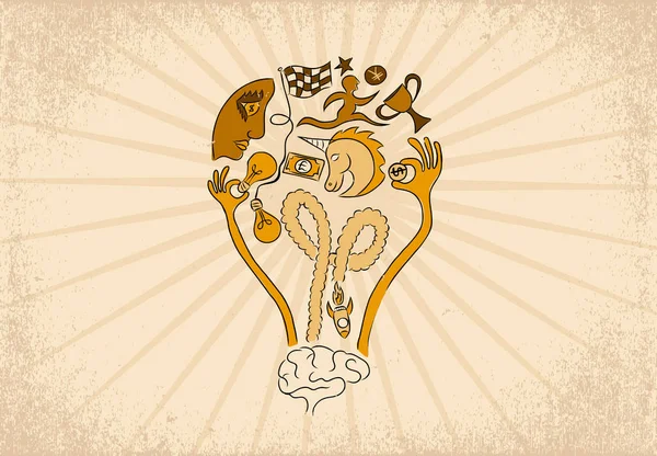 İş başlangıç fikri ve Crowdfunding kavramı.