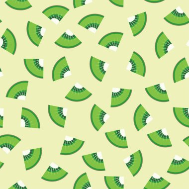 Dikişsiz desen arka plan kivi meyve grafik.