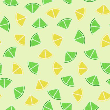 Dikişsiz desen arka plan limon grafik.