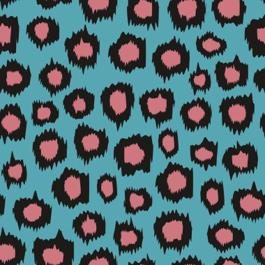 Leopar desenli sorunsuz arka plan