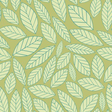 Yaprakları. Tasarımınız için sorunsuz arka plan