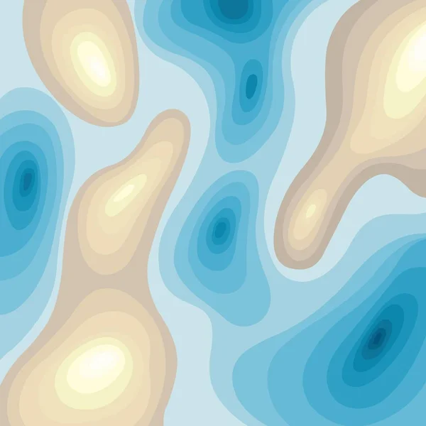 Mapa topográfico. Abstrato fundo estilizado —  Vetores de Stock