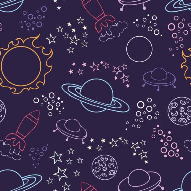 Alanı desen. Stilize vektör sorunsuz arka plan