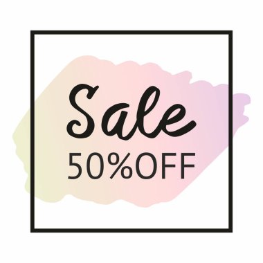 Holografik fırça darbesi. Etiket Satılık