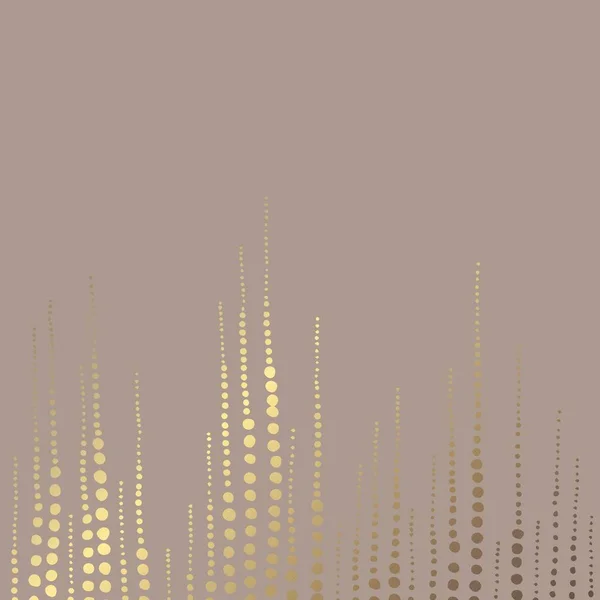 Abstracto dorado. Fondo decorativo elegante. Patrón vectorial para el diseño — Vector de stock