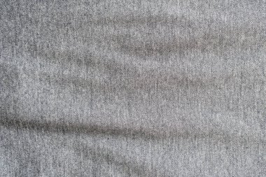 Gri kumaş dokusu kadar kapatın. Arka plan