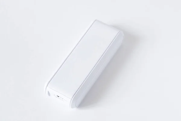 Generic Internet networking device router isolated over the white background — Stock Photo, Image
